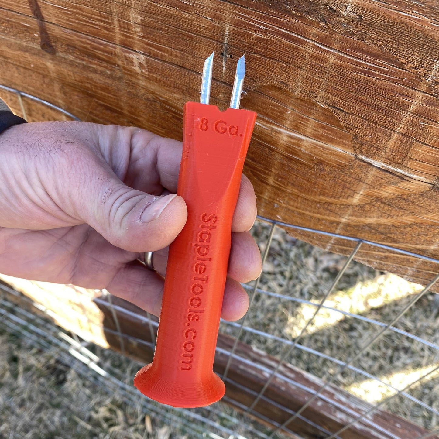 1-1/4" -> 1-3/4" Fencing Staple Tool (8ga)