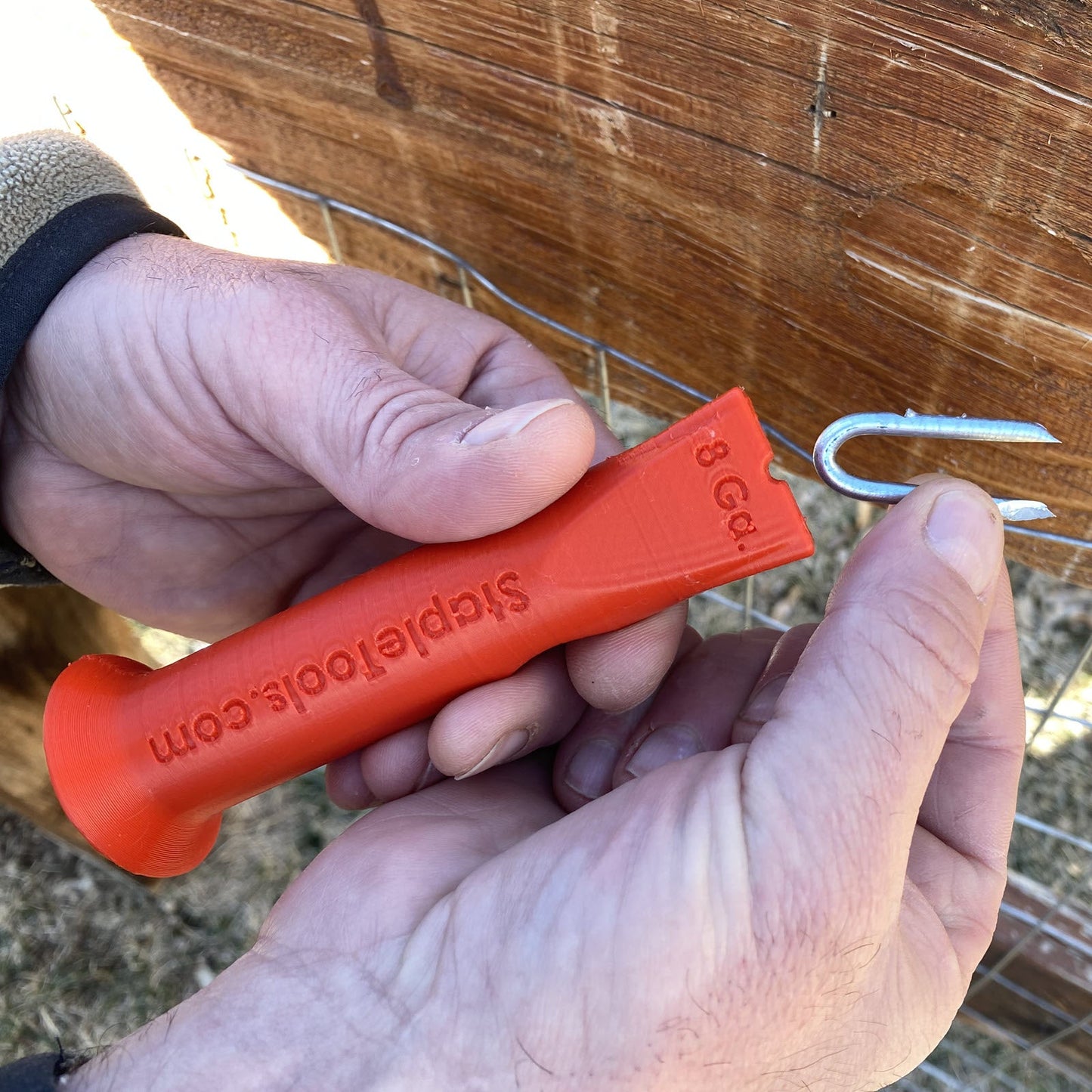 1-1/4" -> 1-3/4" Fencing Staple Tool (8ga)