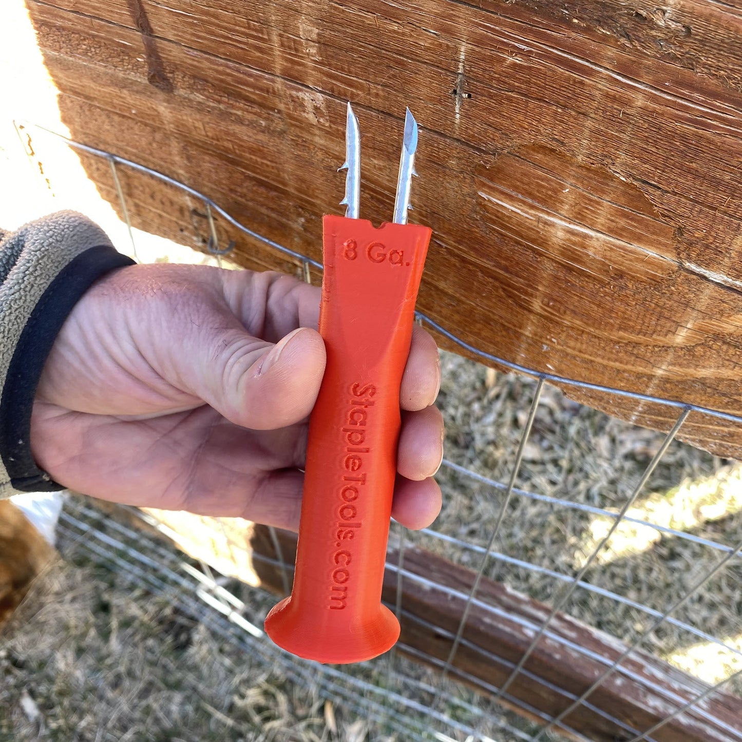 1-1/4" -> 1-3/4" Fencing Staple Tool (8ga)